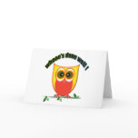 Well done, cute owl greeting cards