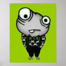Well Dressed Monster Print