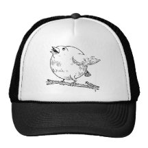Well fed bird trucker hat