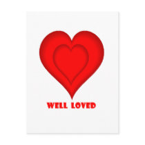 Well Loved Post Card