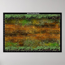 Well Travelled Road - Battle Map Poster