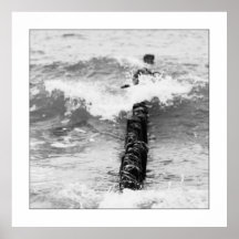 Wellen Ostsee Poster