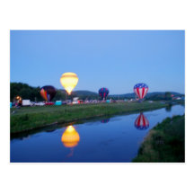 Wellsville Balloon Rally 3 Postcard