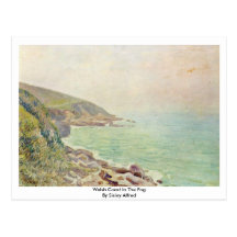 Welsh Coast In The Fog By Sisley Alfred Postcards