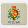 Welsh Coat of Arms Mousepad