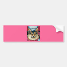 Welsh Corgi Cardigan Bumper Sticker