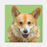 Welsh Corgi "Jazz" Fences For Fido Magnet