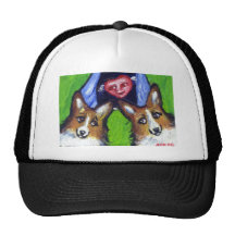 Welsh Corgi love Hat