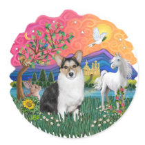 Welsh Corgi (Tri colour)