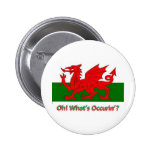 welsh dragon buttons