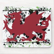 Welsh Dragon Computer Mousepad
