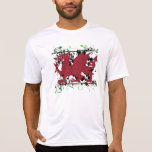 Welsh Dragon Men's Micro Fibre T-Shirt