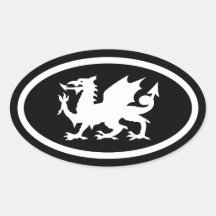 Welsh Dragon Sticker