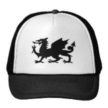 Welsh Dragon Trucker Hats