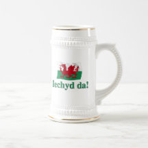 Welsh Iechyd da (Cheers!) Coffee Mugs