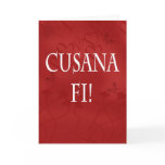 Welsh Language Valentine's Day Card