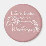 Welsh Pony & Cob Society of America Fridge Magnets