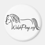 Welsh Pony & Cob Society of America Refrigerator Magnet