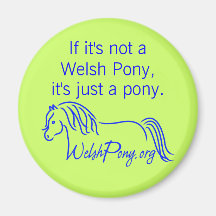 Welsh Pony & Cob Society of America. Magnets