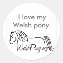 Welsh Pony & Cob Society Sticker