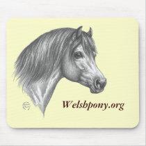 Welsh pony mouse pad mousepads