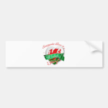 Welsh Princess Bumper Stickers