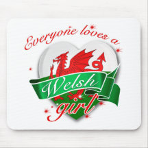 Welsh Princess Mousepads