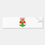 welsh rugby player wales red dragon shield bumper sticker