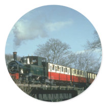 Welshpool & Llanfair Railway's The Earl crosses th Stickers