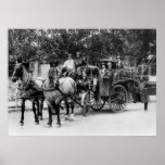 Wenatchee Fire Department, 1911 Print