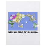 We're All From Out-Of-Africa (Haplogroup) Custom Flyer