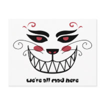We're All Mad Here Post Cards