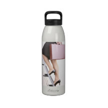 WE'RE CLIMBING THE LADDER REUSABLE WATER BOTTLES