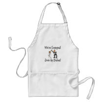 Were Engaged Drink Up Bitches Apron