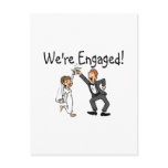 We're Engaged Post Card