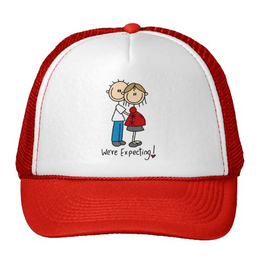 We're Expecting Baby Tshirts and gifts Trucker Hats