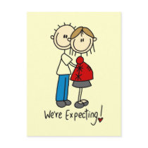We're Expecting Baby Tshirts and gifts Postcards