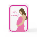 We're expecting! Pregnant Belly cards