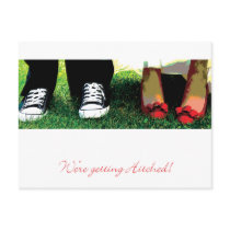 We're getting Hitched Postcard