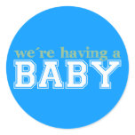 We're Having a Baby! Stickers