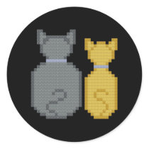 We're Ignoring You Kitties Stickers