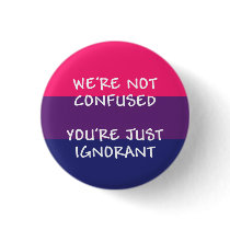 We're Not Confused button