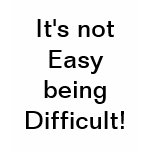 We're not easy! t-shirts
