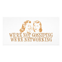 We're Not Gossipping We're Networking Orange