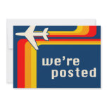 we're posted announcement invitations
