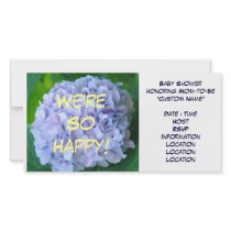 We're So Happy! Baby Shower Custom Invitations