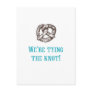 We're tying the knot! Postcard