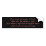 Werewolf Bumper Sticker