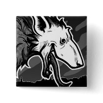 Werewolf Pinback Buttons