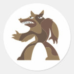 Werewolf Dude Sticker